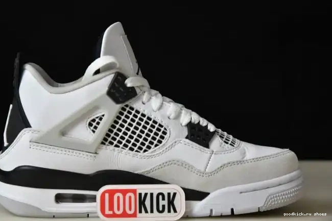 Rep DH6927-111 Military Jordan 4 Black Retro 0430